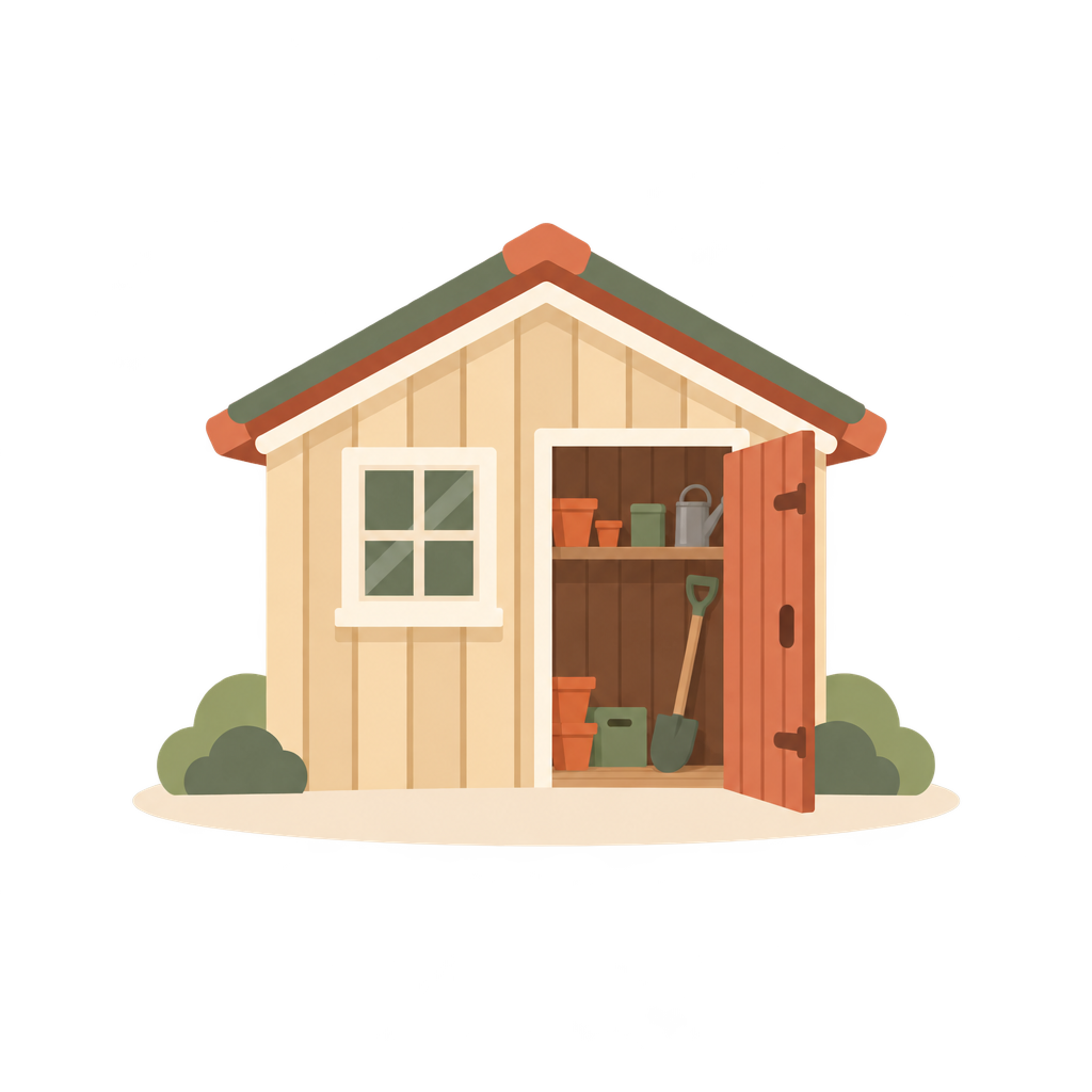 Shed open